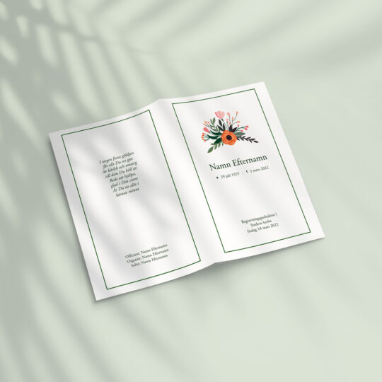 Program / Agendablad